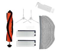 Robot Vacuum Mop Essential Accessories: Main Roller Brush, HEPA Filter Mop Cloth, Rag. Compatible With Mijia G1 MJSTG1 (Color : KT-1)