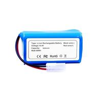 Robot Vacuum-Mop Li-ion Battery Pack 4S1P 14.4V 3500mAh，Compatible for XIAOMI，Compatible for MIJIA，G1 MJSTG1, SKV4136GL R30 R35 Replace The Battery(5200mAh)