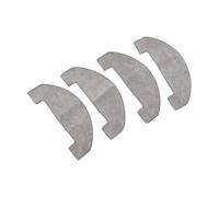 Robot Vacuum Mop Pads for MR1, Microfiber Cleaning Cloths, Washable Mop Heads Replacement Parts, Sturdy Floor Wipes for Pet Hair and Child Safe Home (4 Pack)
