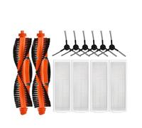 Robot Vacuum Part，Main Side Brush，Hepa Filter，Mop，Compatible For Xiaomi Mijia Mi Pro STYTJ02YM 2S / 3C / Compatible For Conga 3490 Compatible For Viomi V2 PRO V3 SE (Color : 12PCS)