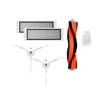 Robot Vacuum Part Pack Of HEPA Filter, Main Brush, Cleaning Tool, Side Brush For Mijia/Vacuum Cleaner (Color : Light Grey)