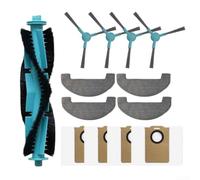 Robot Vacuum Parts for Q8 Max, for mova E20 PLUS, for monsga MS1 Max, for liectroux M70 Pro - 13pcs Set with Anti-Hair Main Brush, Edge Brushes, Washable Filters, Leak- for proof Dust Bags and Floor