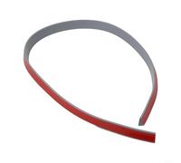Robot Vacuum Ramp Silicone Threshold Strip Flexible Door Transition Water Barrier Self- Climbing Mat 1m Length Installation(Gray)