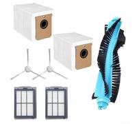 Robot Vacuum Replacement Components Kit for Cecotec For Conga 15090 16090 AI SpinArm Includes Main Brush, Filters, Side Brushes and Dust Bags for Optimal Performance