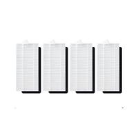 Robot Vacuum Replacement Spare Parts Accessories,Main Side Brush,Hepa Filter,Mop Rag,Compatible For Cecotec Conga 1090 1790 Titanium Ultra (Color : 4 Hepa Filters)