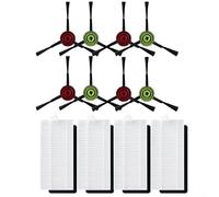 Robot Vacuum Side Brushes and Filters Compatible with For Lubluelu SG60 SL60D, Replacement Parts Kit for Deep Cleaning Maintenance
