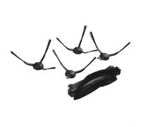 Robot Vacuum Side Brushes and Roller Brush Replacement Kit for For Lubluelu SG60 SL60D, 4 Side Brushes 1 Main Roll Brush Parts for Deep Cleaning Maintenance