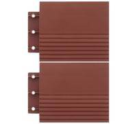 Robot Vacuum Threshold Ramp Connecting Buckle Rubber Brown
