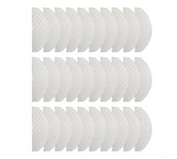Robot Vacuum Wipes 30pcs for Juice Oil Stains | 30-pack disposable pads, fits for imou L11-A, removes dust hair for footprints, no washing needed