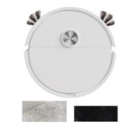 Robot Vacuum, With Automatic Smart Rechargeable System, 16.2x5.5cm, Robotic Vacuum Cleaner, Compact Cleaning Robot, Quiet Suction Technology, For Home, Office, Apartment, Kitchen