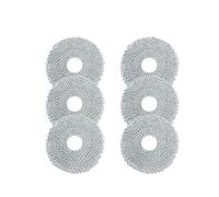 Robot Vacuums Cleaner Spare Part Accessory,Main Side Brush,Hepa Filter,Mop Cloths,Dust Bag,Compatible For Roborock Q Revo / P10 A7400RR (Color : Dark Grey)