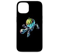 Robot Watermelon Head Soccer Football Dribbling Kick Case for iPhone 13