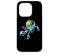 Robot Watermelon Head Soccer Football Dribbling Kick Case for iPhone 15 Pro
