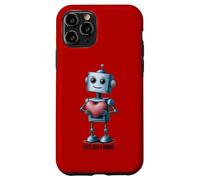 Robot with a Big Heart, Graphic Case for iPhone 11 Pro