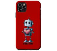 Robot with a Big Heart, Graphic Case for iPhone 11 Pro Max