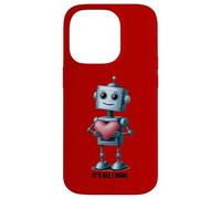 Robot with a Big Heart, Graphic Case for iPhone 14 Pro