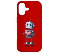 Robot with a Big Heart, Graphic Case for iPhone 17