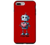 Robot with a Big Heart, Graphic Case for iPhone 7 Plus/8 Plus
