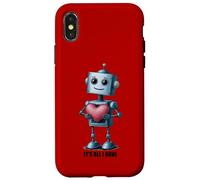 Robot with a Big Heart, Graphic Case for iPhone X/XS