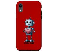 Robot with a Big Heart, Graphic Case for iPhone XR