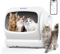 Robotail Xxxl Self-Cleaning Cat Litter Box, 106L Extra-Large Automatic Cat Litter Box For Multiple Cats, Smart App Control, Patent