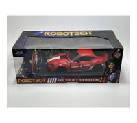 Robotech Miriya Sterling Figure and 2020 Toyota Supra 1:24 Scale Jada 33679 253255053
