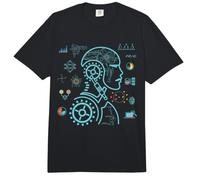 Roboter Technik AI Deep Learning - Electrical Engineering Robotics Comfort Colors Adult Heavyweight T-Shirt