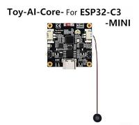 Robotic AI Interface for ESP32 C3 Development Platform with LCD Display and Two Way Audio Communication (1.28in)