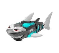Robotic Aquatic Creature - Remote Control Shark For Pool, Light Music Toy | Electric Swimming Predator, Swinging Tail Motion, Water Entertainment Figure, Children Play Novelty, Bath Beach Activity