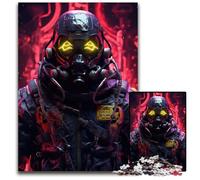 Robotic Astronaut14 Pc Adults Jigsaw Puzzle Wooden Jigsaw Puzzles Home Activity for Holidays Birthdays And Family Game Nights 1000 PCS(75x50cm)