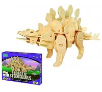 Robotic Dinosaur Stegosaurus Build and Play Wooden Kids Toy Game