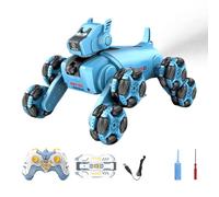 Robotic Dog | 8wd Remote Control - Rc Car Toy Electronic Pet Robot With Music And Light For Indoor & Outdoor Play | This Animal Provides Interactive Fun All Ages