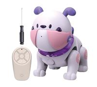 Robotic Dog,Interactive Puppy Toy with Music & Light,English Educational Toy - for Kids Boys Girls Boredom Relief Birthday Christmas Easter