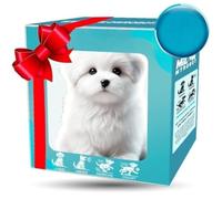 Robotic Dog Realistic Pet, 2026 Realistic Robot Dog Puppy, Interactive Robotic Pet That Walks, Barks & Wags Tail, Smart Lifelike Puppy Toy for Kids & Adults (White)