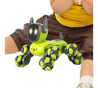 Robotic Dog - Smart Dancing Robot, Fun Play Puppy | Advanced Remote Control Pet, Innovative Eight-Wheel Action, Electronic Educational Dog Machine, Mar Dance Companion