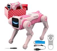 Robotic Dog,USB Rechargeable Voice Activated | Interactive Robotic Puppy Toy,for Kids Aged 6+ Learning Education Entertainment Education Entertainment