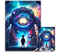 Robotic Dreams Adult Jigsaw Puzzles 1000 Pieces Jigsaw Puzzles for Adults Perfect Home Or Office Decor, Ideal 50x75CM/19.68x29.52inch