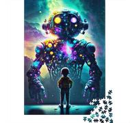 Robotic Dreams Puzzle for Adults And Teenagers 1000 Pieces Puzzle for Adults Sustainable Puzzle Games 1000pcs (38x26cm)
