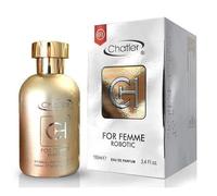 ROBOTIC FEMME (PACO FAME) EDP 100ml For Women 100ml CHATLER Womens Ladies Perfume Spray Perfume Ladies Fragrance Gift For Her English Smell Paris Modaleo Collecions
