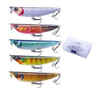 Robotic Fishing 2025 New 3D Swimming For Freshwater And Saltwater Fishing Attracts Trout Sea Fishing For Beginners And Enthusiasts. Ncb329 (Yellow, 8.5X1cm)