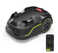 Robotic Lawn Mower with App Control, Obstacle Avoidance, and Auto-Charging for Lawns up to 800 m²