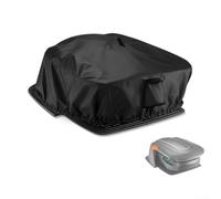 Robotic Lawnmower Cover, 78x56x36cm Waterproof Protective Cover with Drawstring Handle for Outdoor Cordless Automatic Robot Lawn Mower(600D)