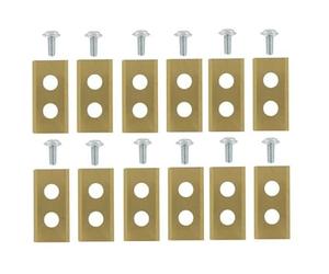 Robotic Lawnmower Replacement Blade, Titanium Suitable for GROUW Robotic Lawnmower Pack of 12