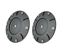 Robotic Lawnmower Tuning Blade Disc Lawn Mower Robot Blade Replacement For 2 Pack Disc Plates 170X16.9mm Black Plastic Efficient Cutting Performance