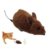 Robotic - Motorized Squeaking Prey for Feline Exercise | Battery Powered Plush Creature with Chirping Noises, Smart Chasing Equipment for Lounges, Tents, Patios and Porches