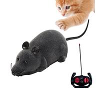 Robotic Mouse Cat Toy - Remote Control Mouse Realistic,Wireless Electronic Mouse, A Better For Your Cats, Dogs, Pets, Children, And Children Love Curiosity