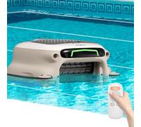 Robotic Pool Cleaner - Cordless Automatic Cleaning Robot with 7800mAh Battery, Quick Charge in 3 Hours, 5-6 Hours Cleaning Time