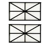 Robotic Pool Cleaner Filter for RCX70101 and RCX70101PAK2, 3-Layer PET Fiber Filtration, Diamond Grid Design, 11.8 x 6.6 in, 2 Pack