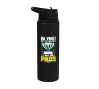 Robotic Prostate Surgery Incontinence Humor Stainless Steel Insulated Water Bottle