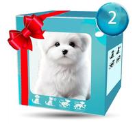 Robotic Puppy, Lifelike Robotic Puppy with Soft Fur, Capable of Walking, Barking and Wagging Its Tail, an Interactive Electronic Pet Gift for Children.
